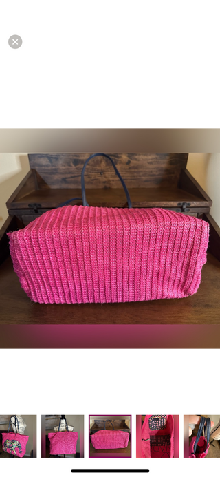 Vera Bradley Petal Paisley Elephant Pink Shoulder Bag-RSV|113662