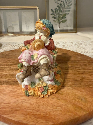 1991 Enesco Laura's Attic "You're No Help, Teddy" #3539
