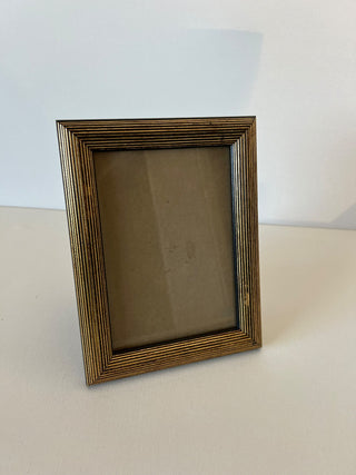 Aged gold 5x7 picture frame|67703