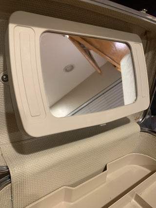 Vntg American Tourister train case brn MTS|133700