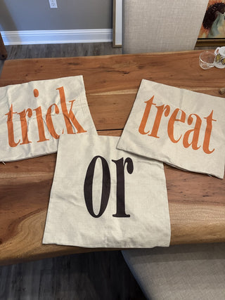Trick Or Treat Pillow Covers - set of 3 MTS|116188