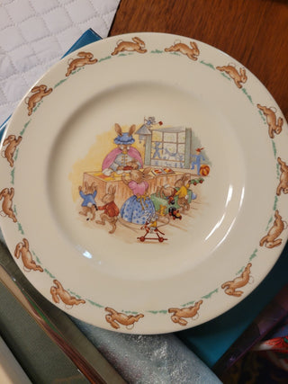 MTS Royal Doulton BUNNYKINS Dessert Plate|110551