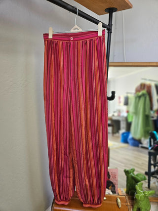 Vtg Liz Claiborne Striped Pants - Size 6 MTS|117913
