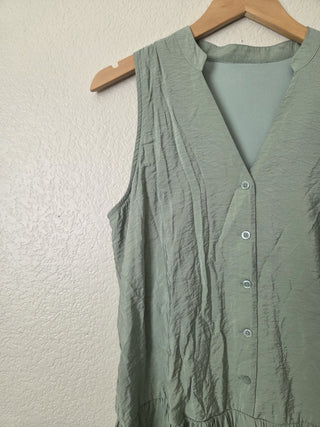 Sage drop waist dress RSV|163888