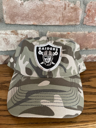 Women’s Raiders Camo Ball Cap RCD|85706