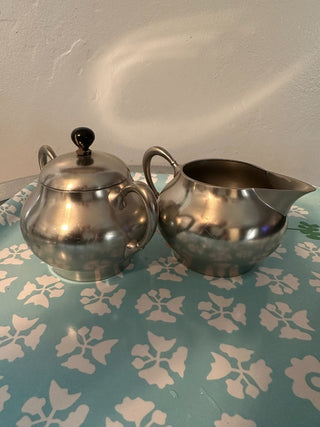 Creamer/Sugar Pewter Set MTS