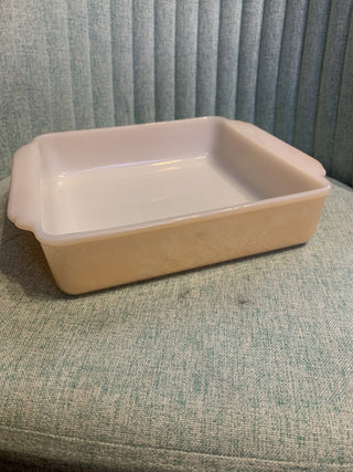 Peach Fire King 8in Ovenware - RSV