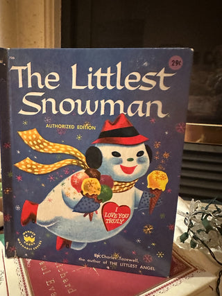 Vtg. Book:  The Littlest Snowman 1956 edition RCD|79078