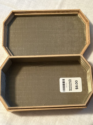 Wood butterfly /floral box  #SM. RCD