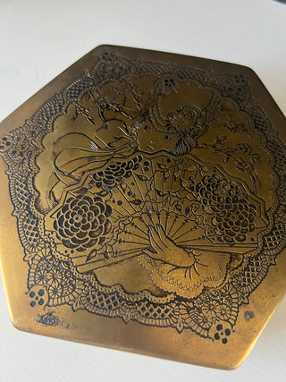 1920s Artstyle chocolate tin box RSV|80880