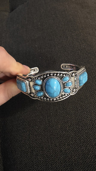 Southwestern Style cuff bracelet 7-7.5" RSV|159343
