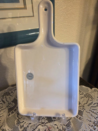 Vintage Ceramic Christmas Tree Trivet, 6-1/2"x10-1/2", RCD|123534