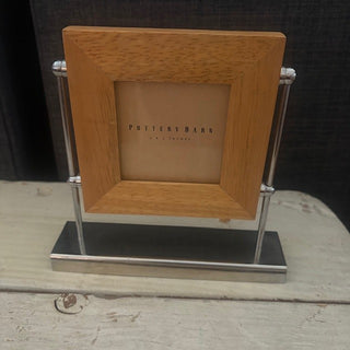 Pottery Barn Vintage Silver Wood Frame|88630