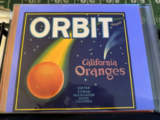Orbit Authentic Citrus Farm Crate Label EC067 MTS|100345