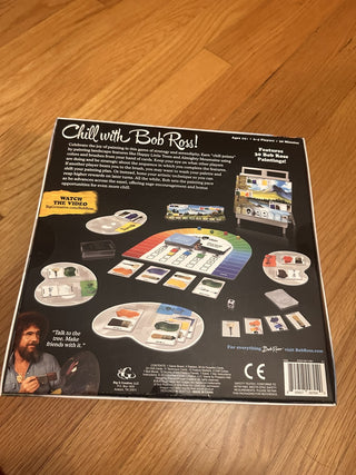Sealed Bob Ross "Art of the Chill" Board Game NIB MTS -K|58052
