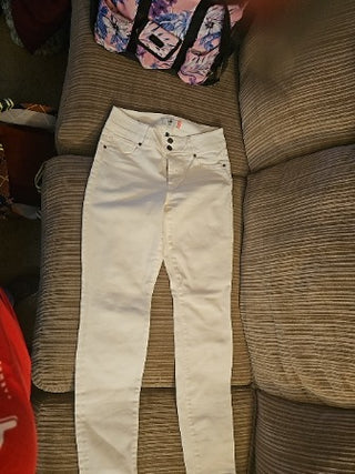 Cabi White Jeans