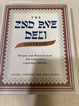 The 2nd Avenue deli cookbook  RSV