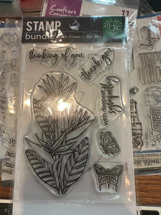 Hero Arts "Birds of Paradise" stamp & die Set RCD|103774