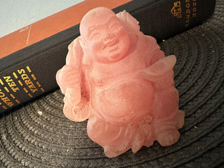 Pink Resin Laughing Buddha MTS|91294