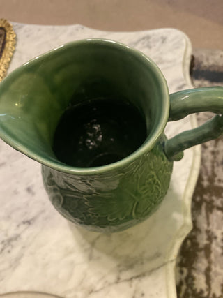 Bordollo pinheiro green pitcher rcd