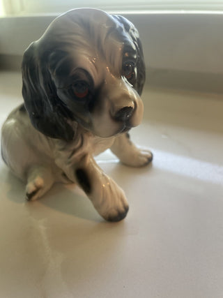 Vtg.NORLEANS Japan Cocker Spaniel Dog Figurine,1960's-RSV