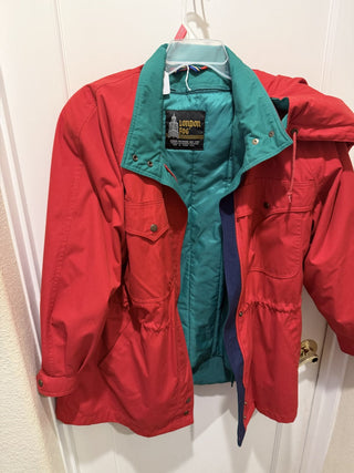 London fog dual jacket Size 12 Reg Adult  VV MTS