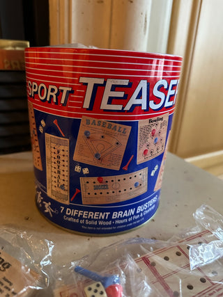 Cardinal Sport Teasers - 7 individ. games (circa 1990) New|68352
