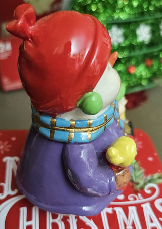 Snowmen Figurine,  Resin, 5" tall, RSV|121685