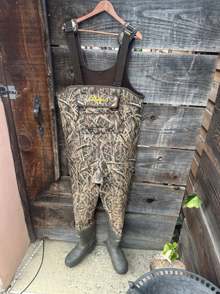 Cabela's Supermag Neoprene Chest Waders Size 11R #47 VV MTS|97154