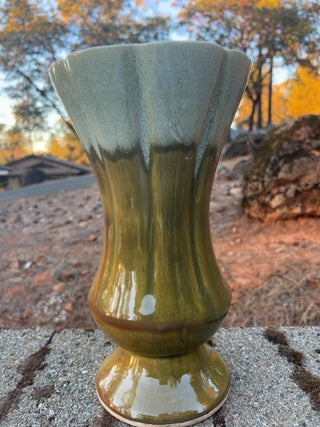 JP 12” vintage mid-century pottery vase