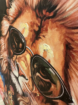 Cool Lion Framed 18x24 MTS|88520