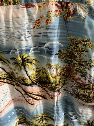 Men's Small Vintage Kalaheo Hawaiian Shirt RCD|158821