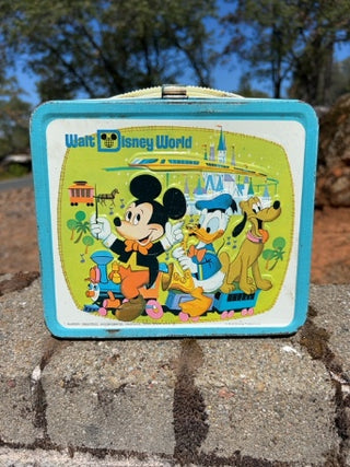 JP AS IS Vintage 1970s Walt Disney Wonderful World Lunch Box