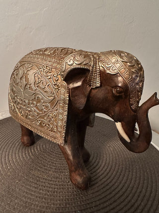 Elephant 7.5x10 India Blanket|52432