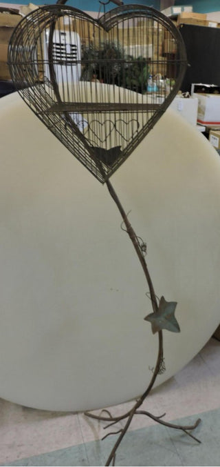Heart Shape Bird Cage 66" tall #47 VV MTS|96100