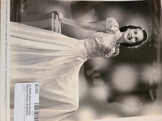 Ca. 1940s Deanna Durbin Glamor Photo, 8x10 RCD