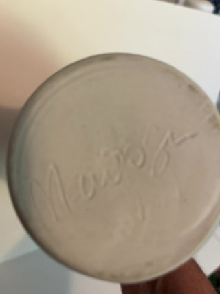 Hand Thrown  Signed Ambre Pottery Vase