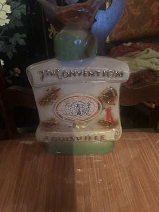 Jim Beam 1977 7th Annual Convention Louisville "My old Kentucky home" Decantar #47 VV MTS