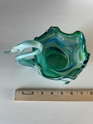 Vintage Sooner glass swan RSV|117072