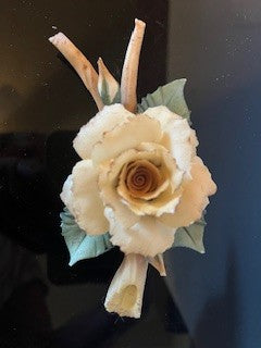 #2548 Capodimonte Porcelain Rose RSV|124975