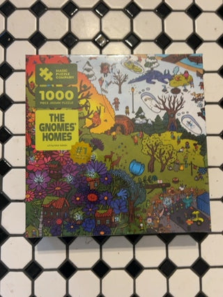 NEW SEALED Magic Puzzle Company The Gnomes Homes Jigsaw Puzzle 1000pc