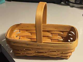 8"x5.5"x4" 2000 Longaberger Basket w/ Handle--SP RCD