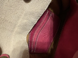 Patricia Nash Red Leather Crossbody RSV