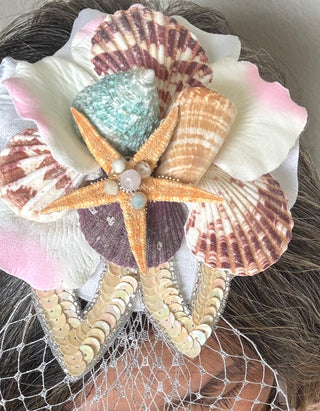 Handmade Seashell Fascinator|69675