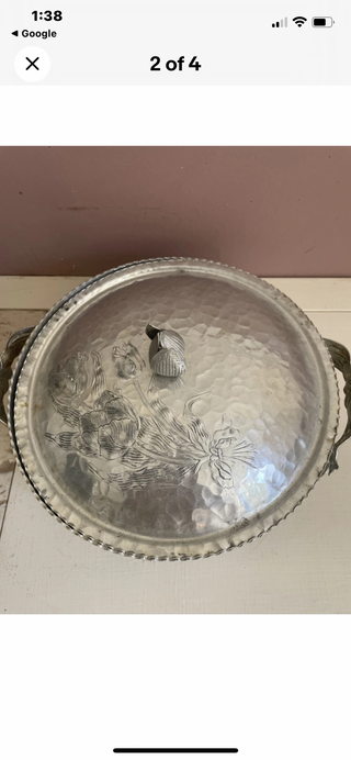 Vtg.Rodney Kent Dish w Lid