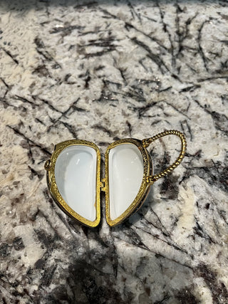 Antique French Limoges Handbag Trinket/Pill Box RCD