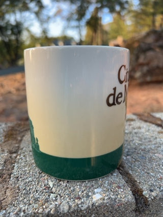 Starbucks Global Icon City Series coffee mug featuring "Ciudad de México"