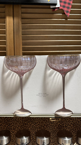 Pink Rachel Zoe Champagne Coupes NY RCD TheCharmingWino