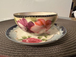 Vintage Tea Cup & Saucer Nippon MTS|135191