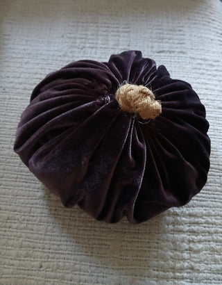 Burgundy Velvet Pumpkin 7
